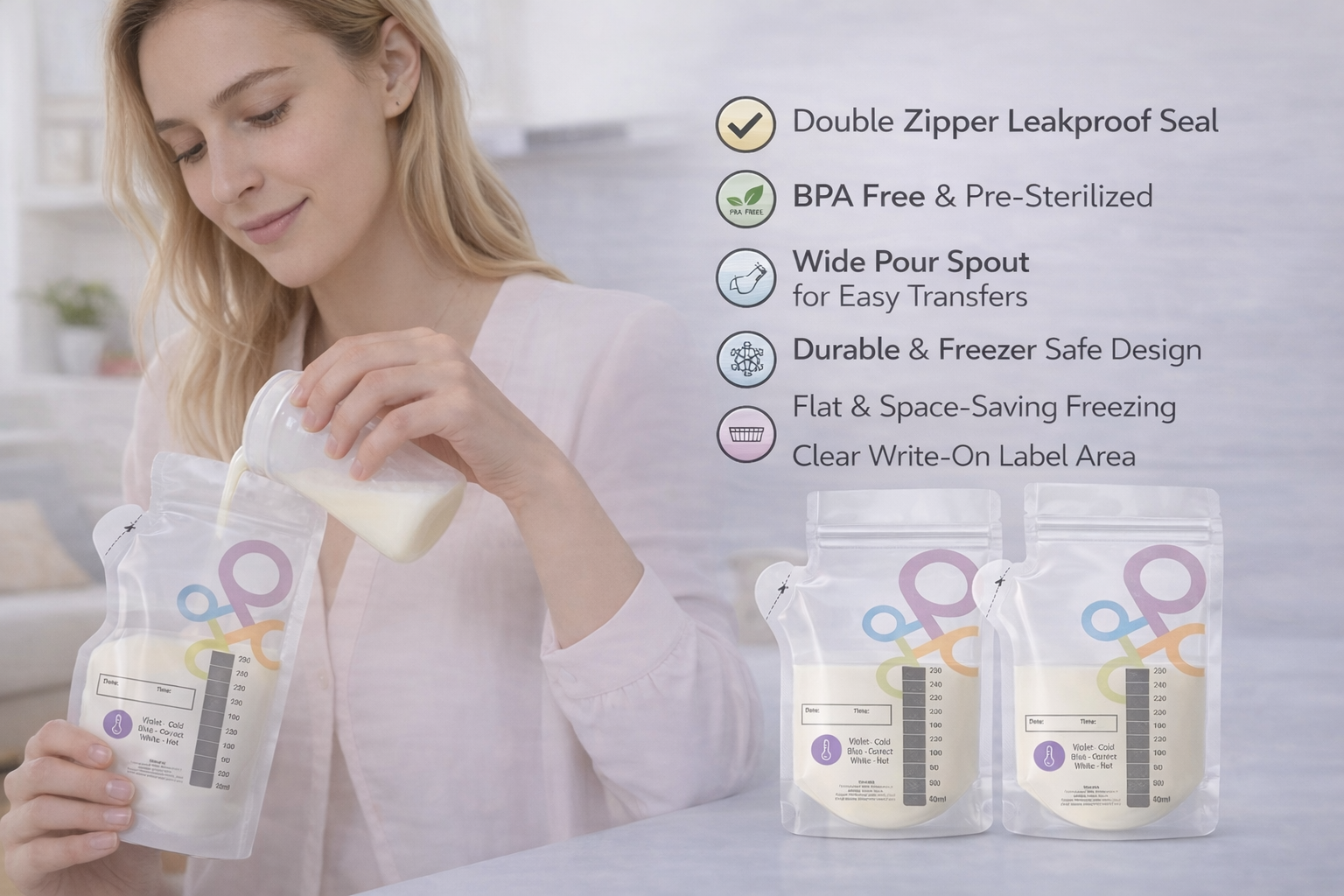 What Are the Best Breastmilk Storage Bags for Safe, Organized, and Stress Free Milk Storage? The Best Ones Protect Every Drop and Simplify Your Routine