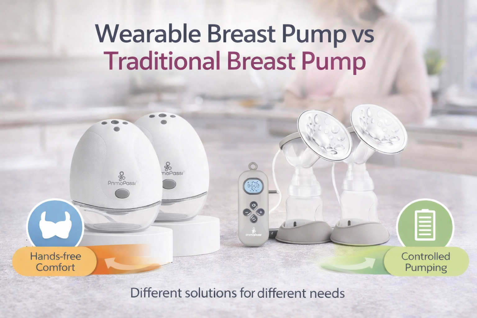 Wearable Breast Pump vs Traditional Breast Pump