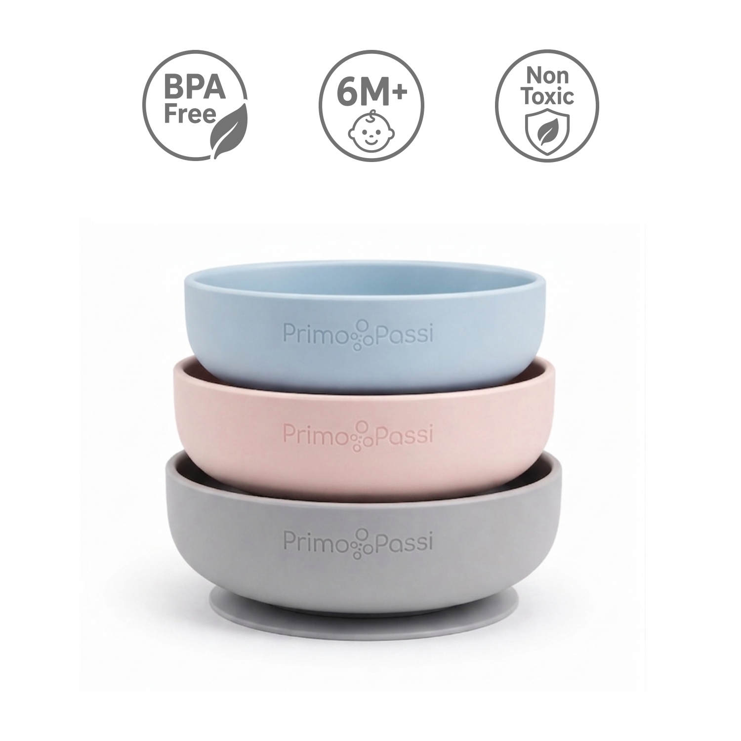 Primo Passi - Silicone Suction Bowl