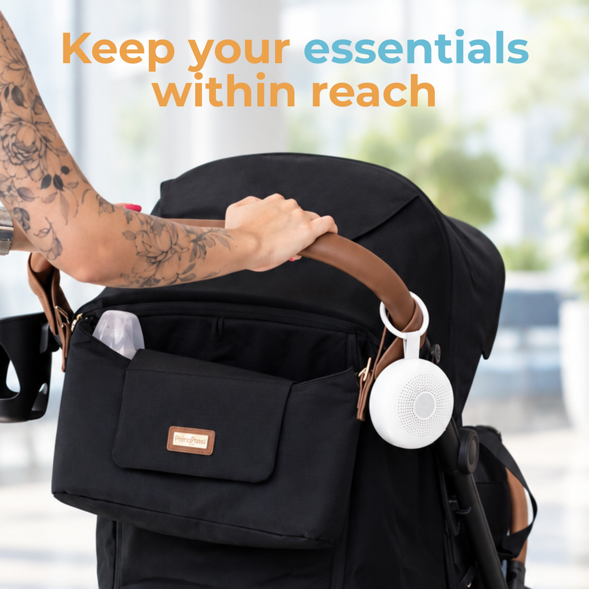 Nero Stroller Organizer | 2-in-1 Organizer & Shoulder Bag