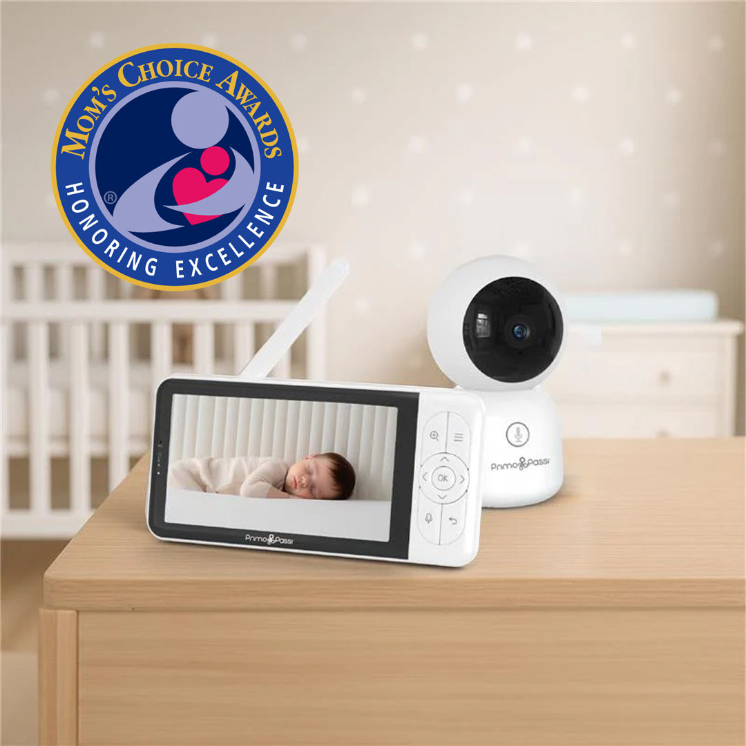 Primo Passi Smart Wi-Fi Baby Monitor with 5” HD Screen, Night Vision
