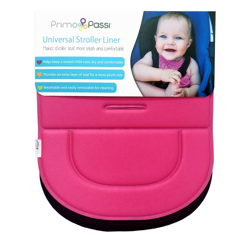 Primo Passi Universal Stroller Liner in Pink