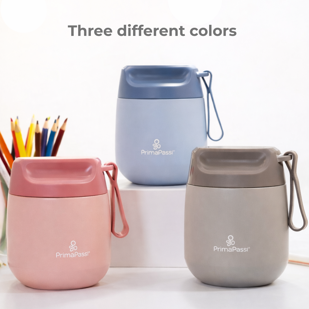 Kids Insulated Food Jar 13.5 oz (400 ml) | Primo Passi