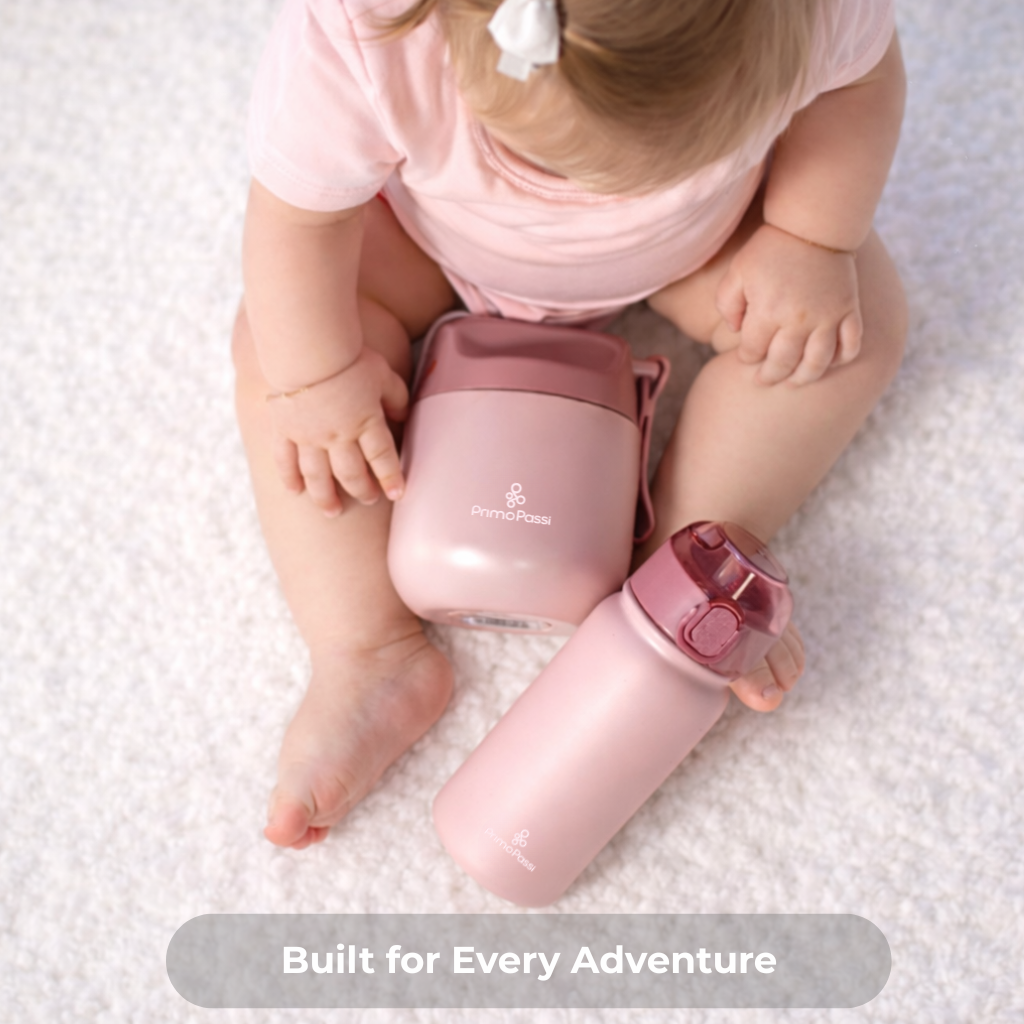 Kids Insulated Straw Water Bottle 12 Oz