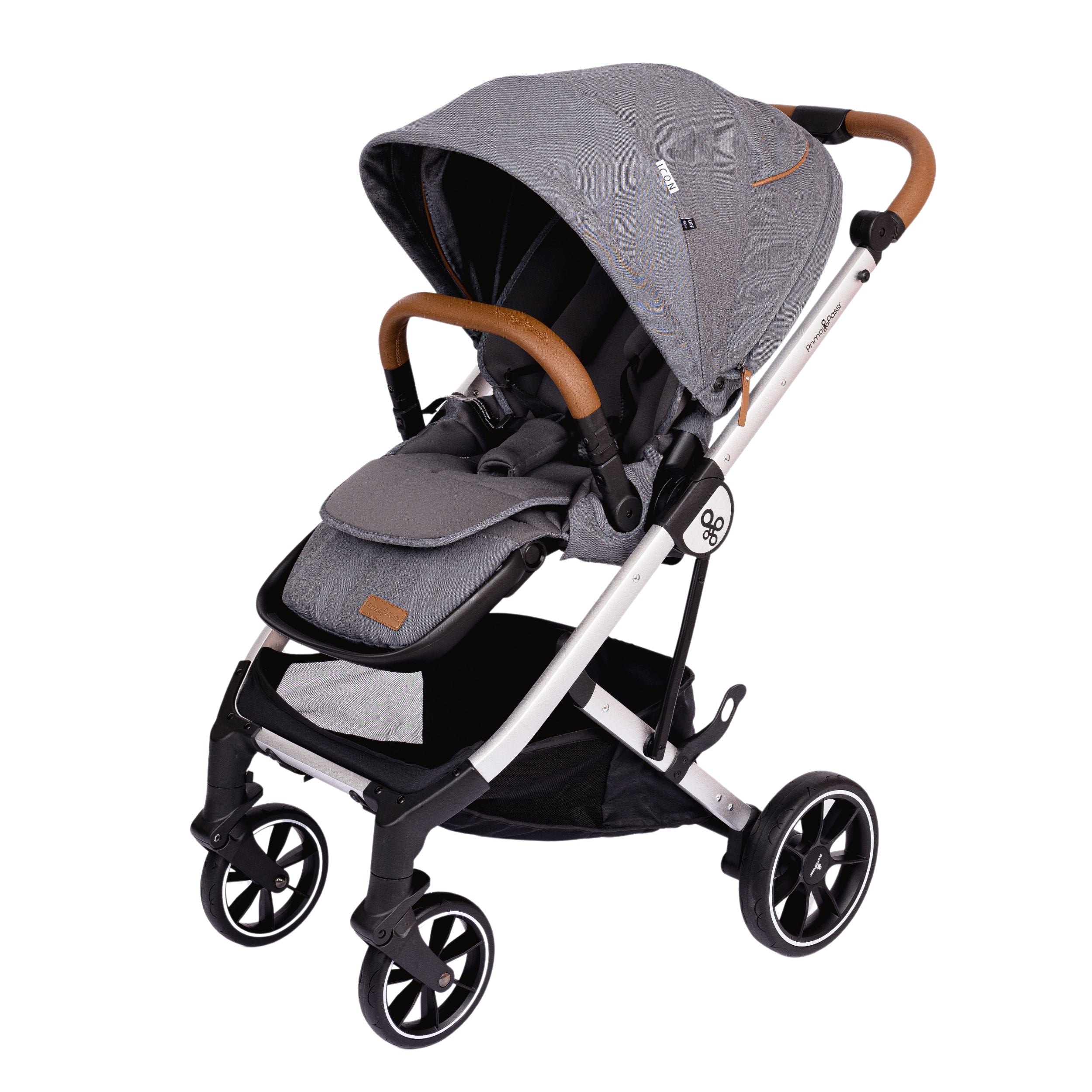 Primo Passi - Icon Baby Stroller V2, Reversible Seat, Newborn to Toddler