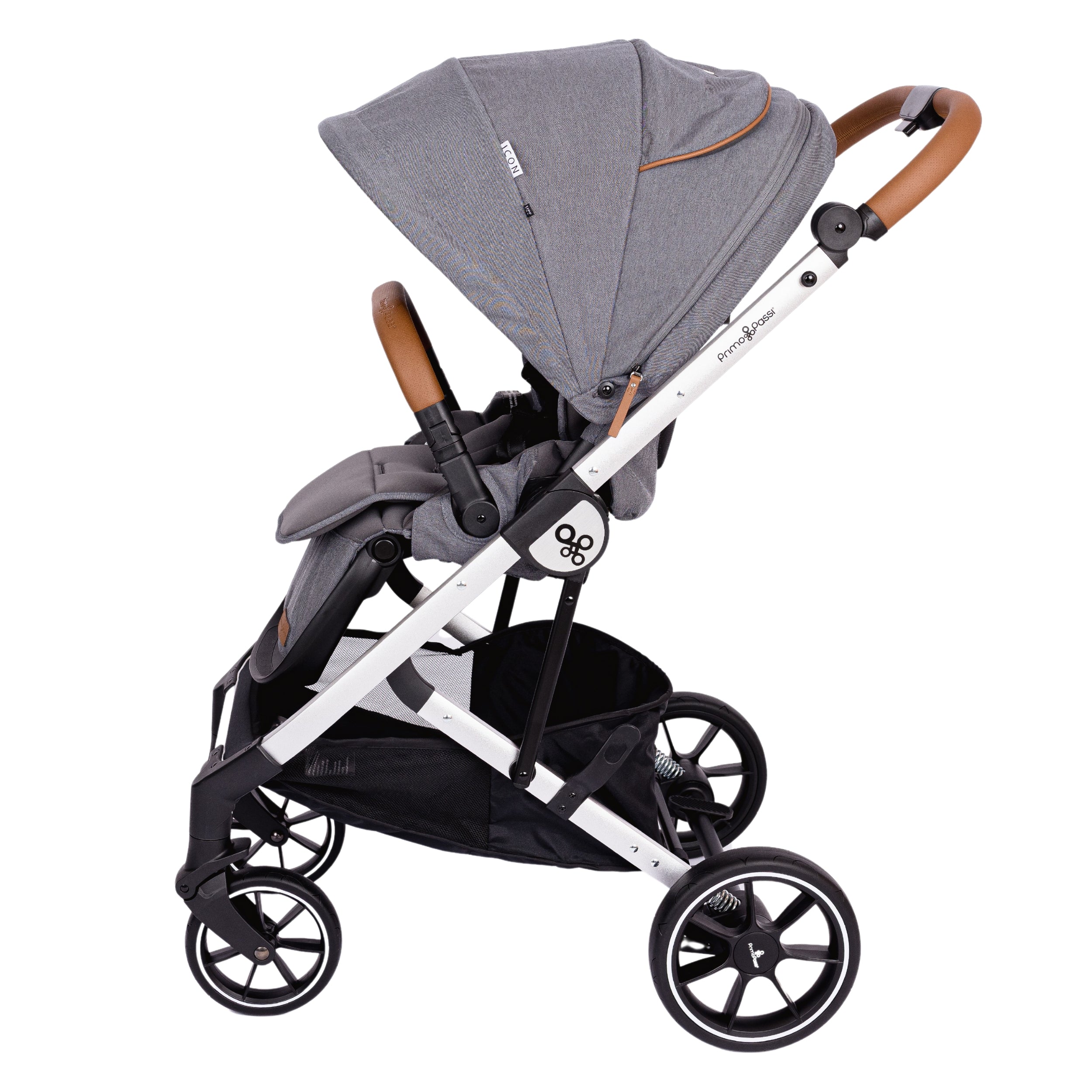 Primo Passi - Icon Baby Stroller V2, Reversible Seat, Newborn to Toddler