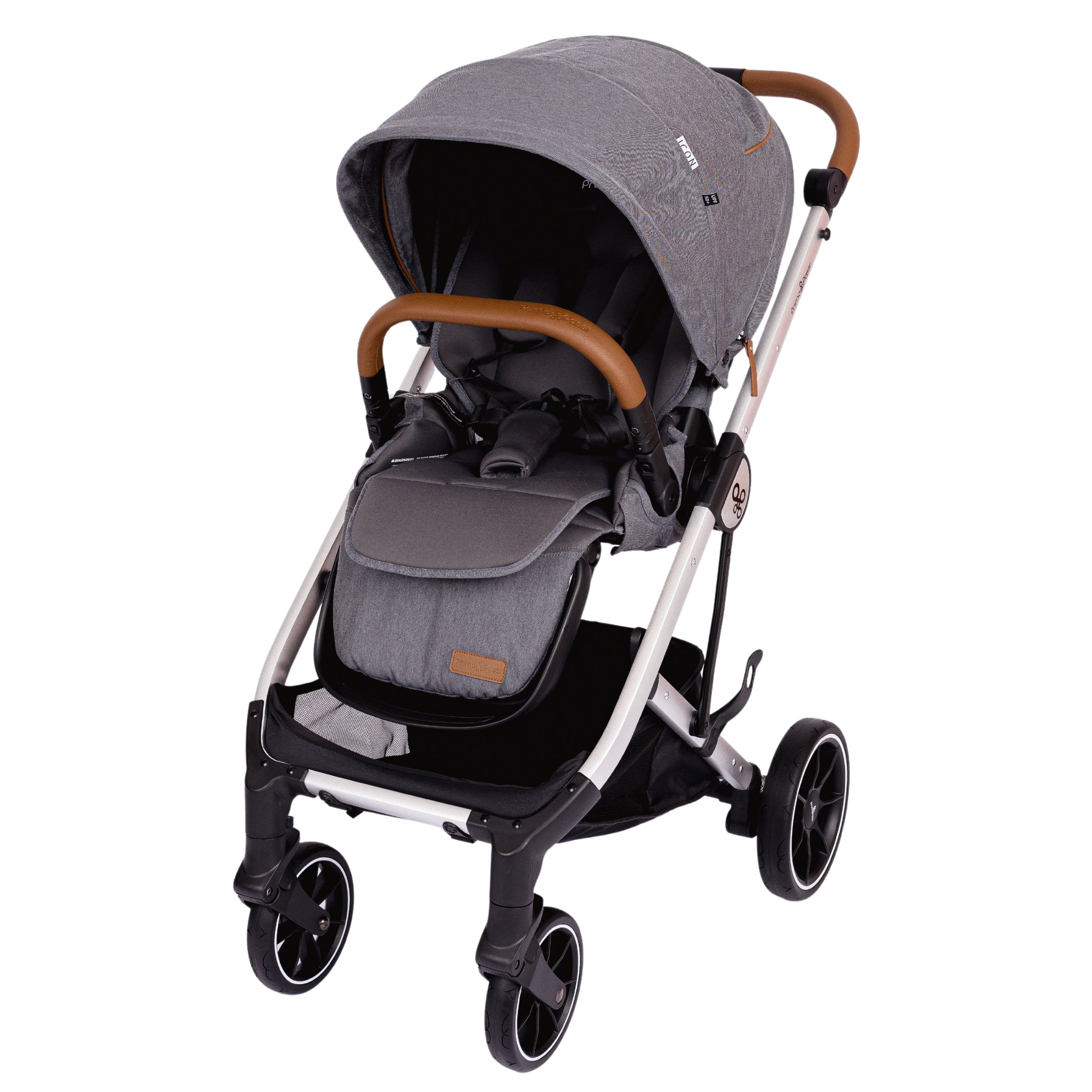 Primo Passi - Icon Baby Stroller V2, Reversible Seat, Newborn to Toddler