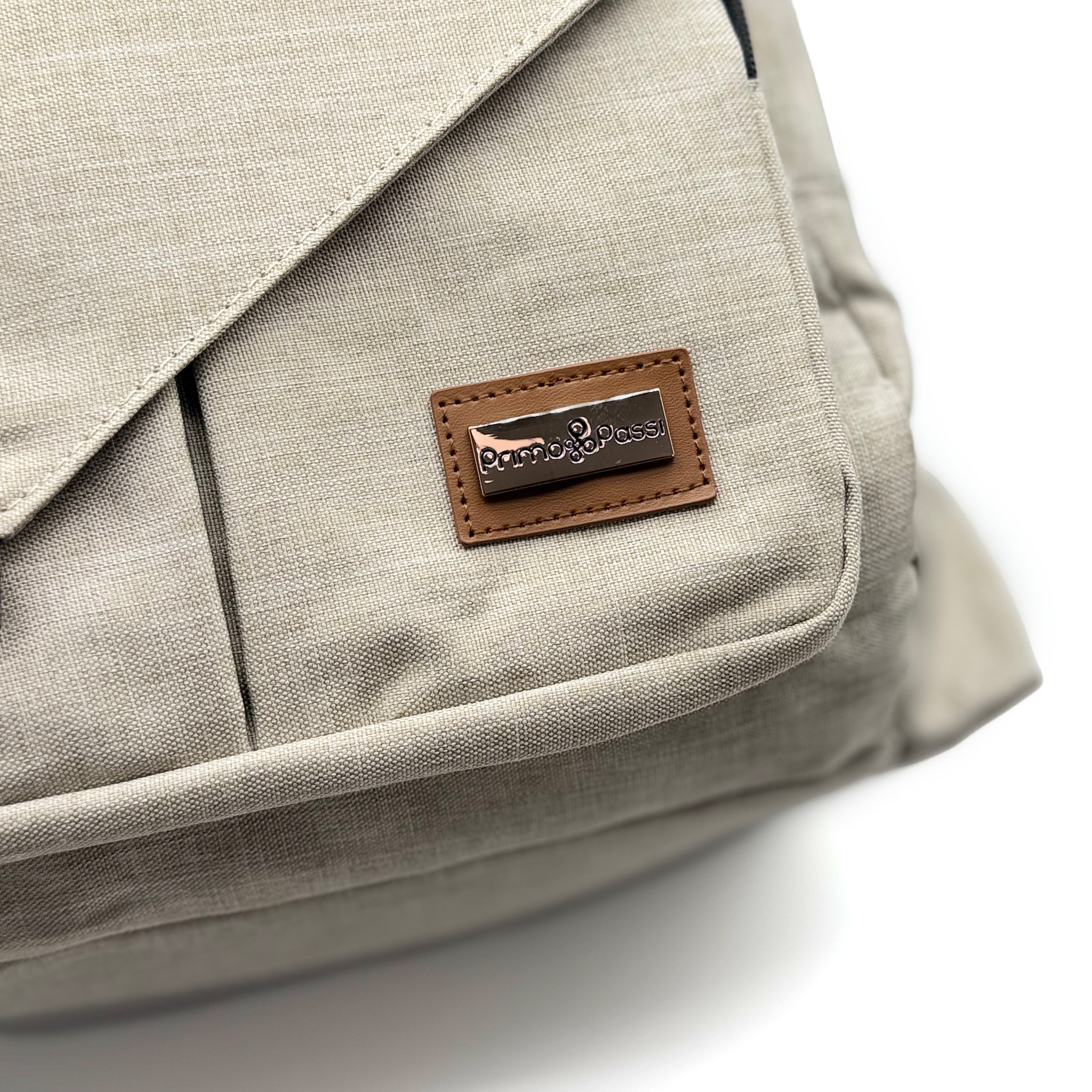 Primo Passi PerTutti  Baby Diaper Bag Backpack, Beige