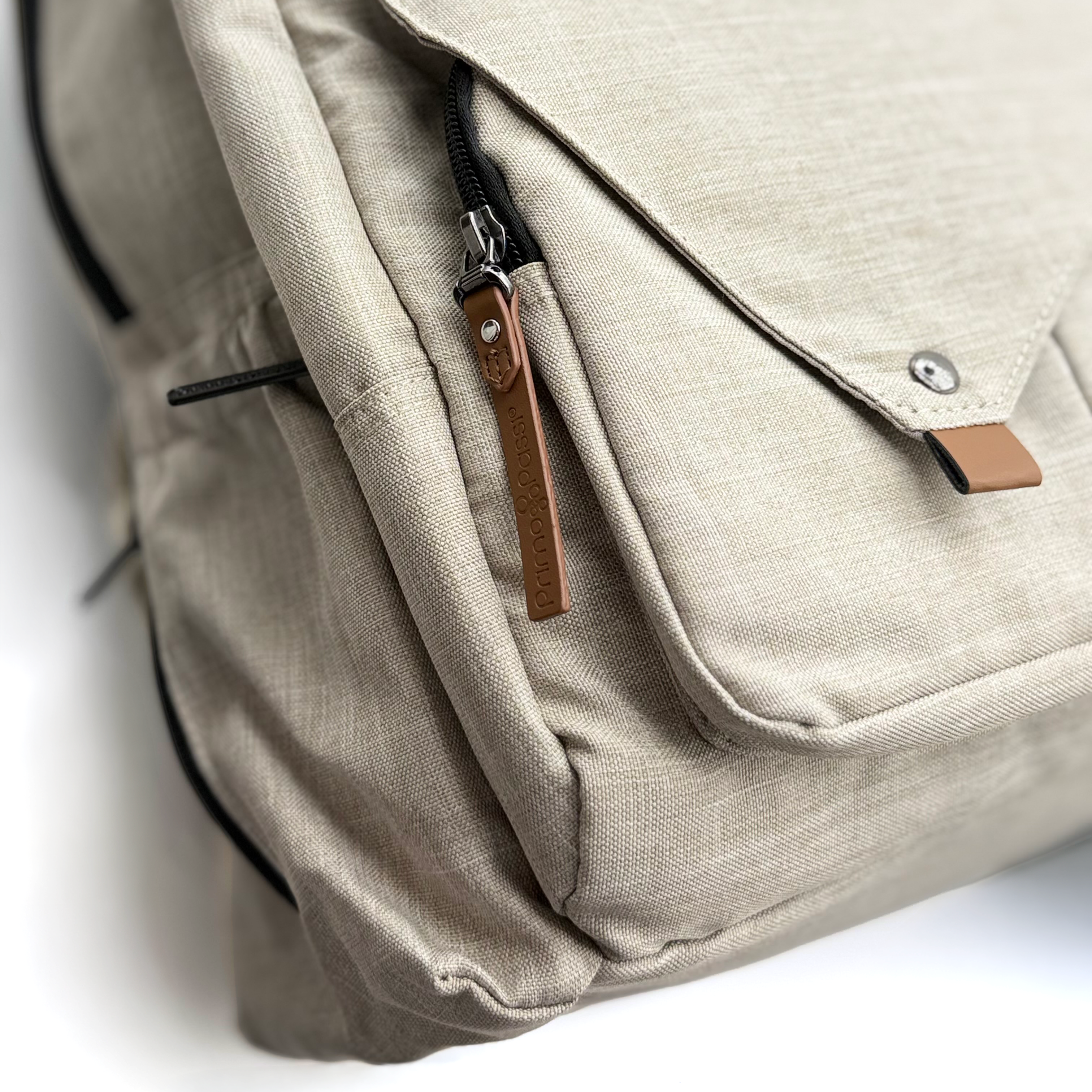 Primo Passi PerTutti  Baby Diaper Bag Backpack, Beige