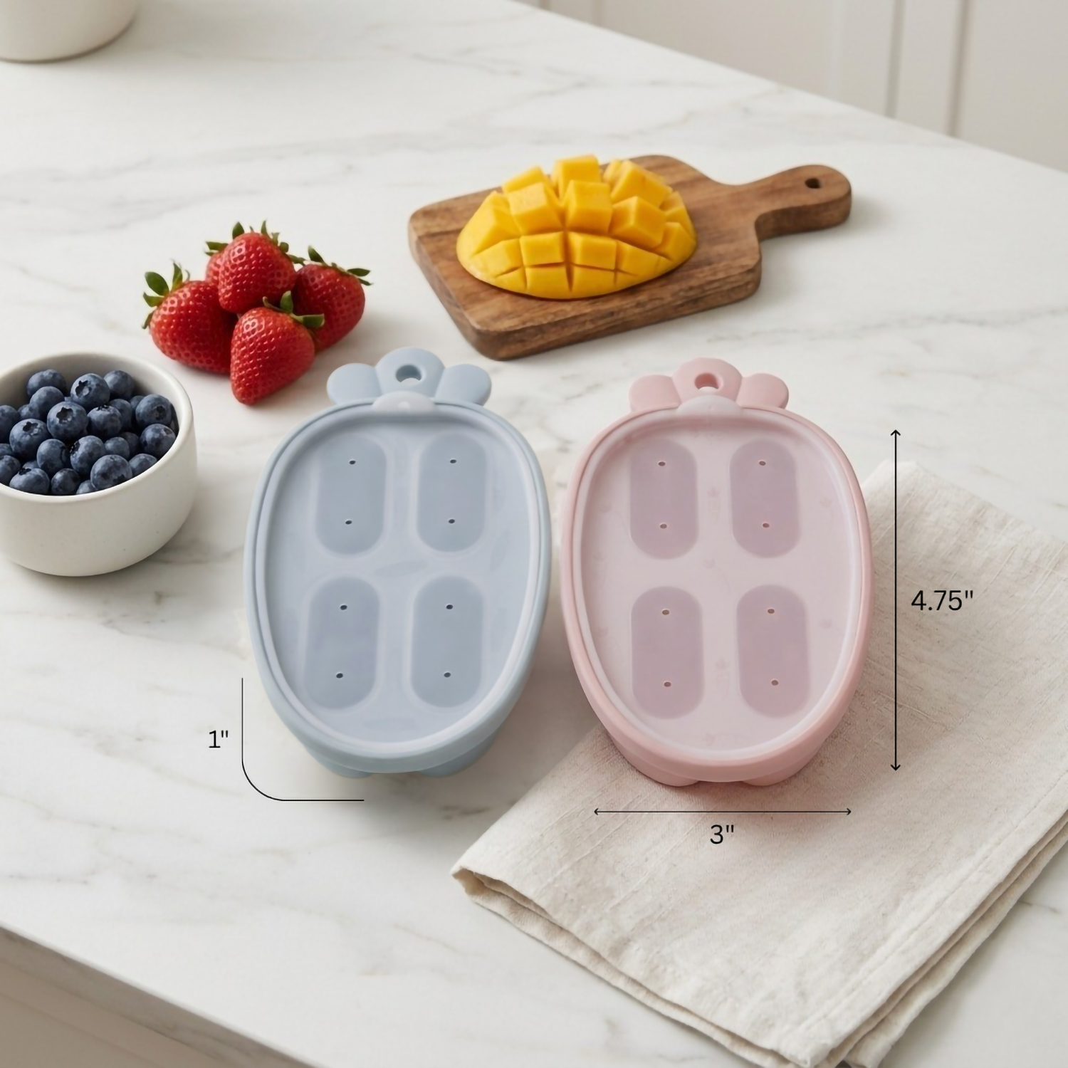 Primo Passi - Silicone Carrot Freezer