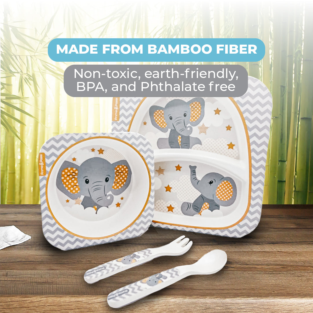 Primo Passi - Bamboo Fiber, Kids Combo, Little Elephant