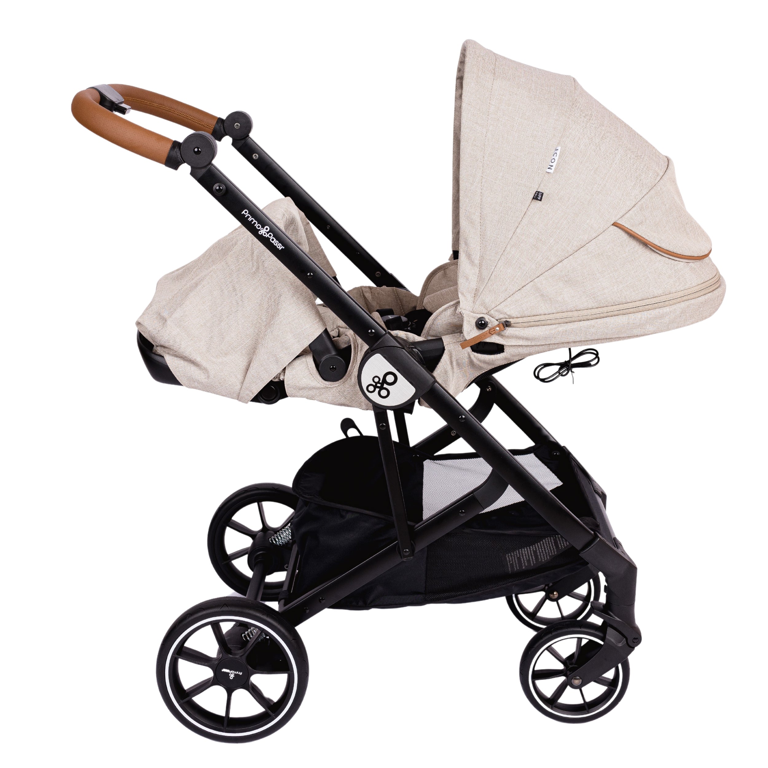 Primo Passi - Icon Baby Stroller V2, Reversible Seat, Newborn to Toddler