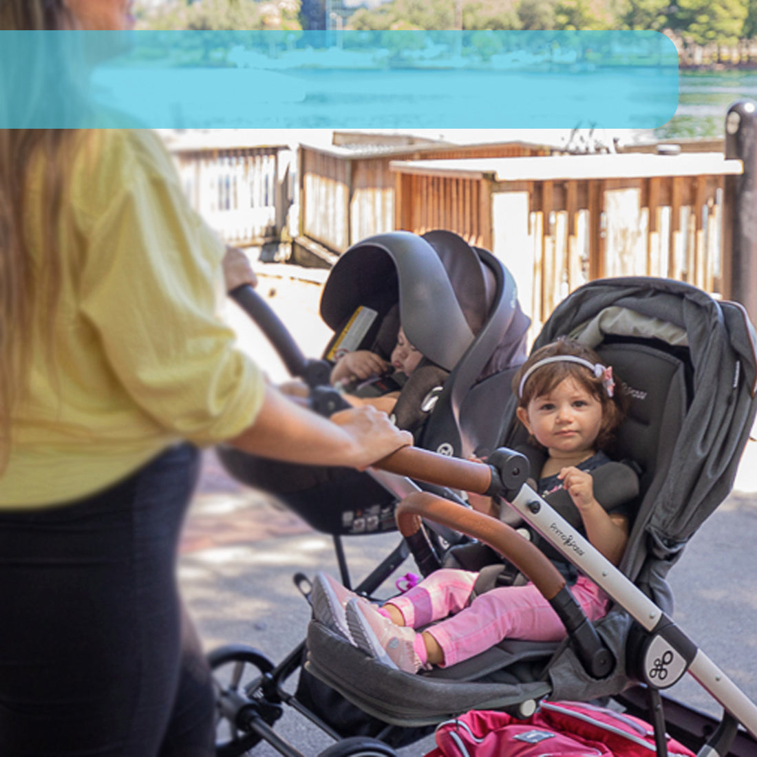 Baby on a Icon Stroller