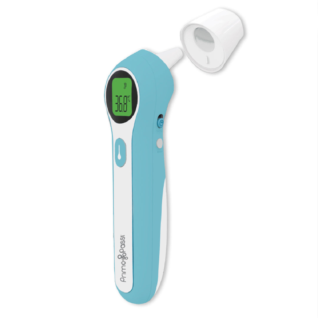 Primo Passi - Non Contact, Ear and Forehead Thermometer 8-in-1