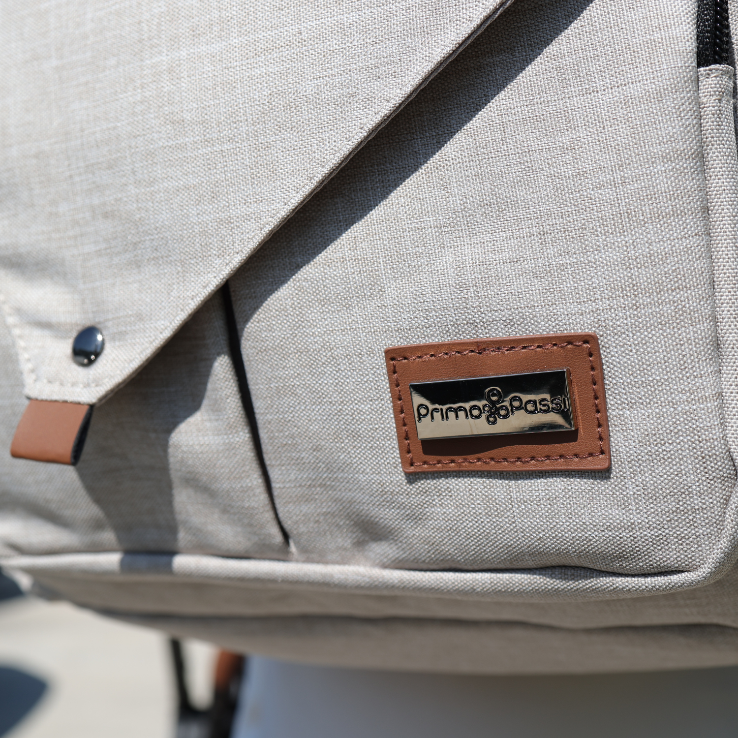 Primo Passi PerTutti  Baby Diaper Bag Backpack, Beige