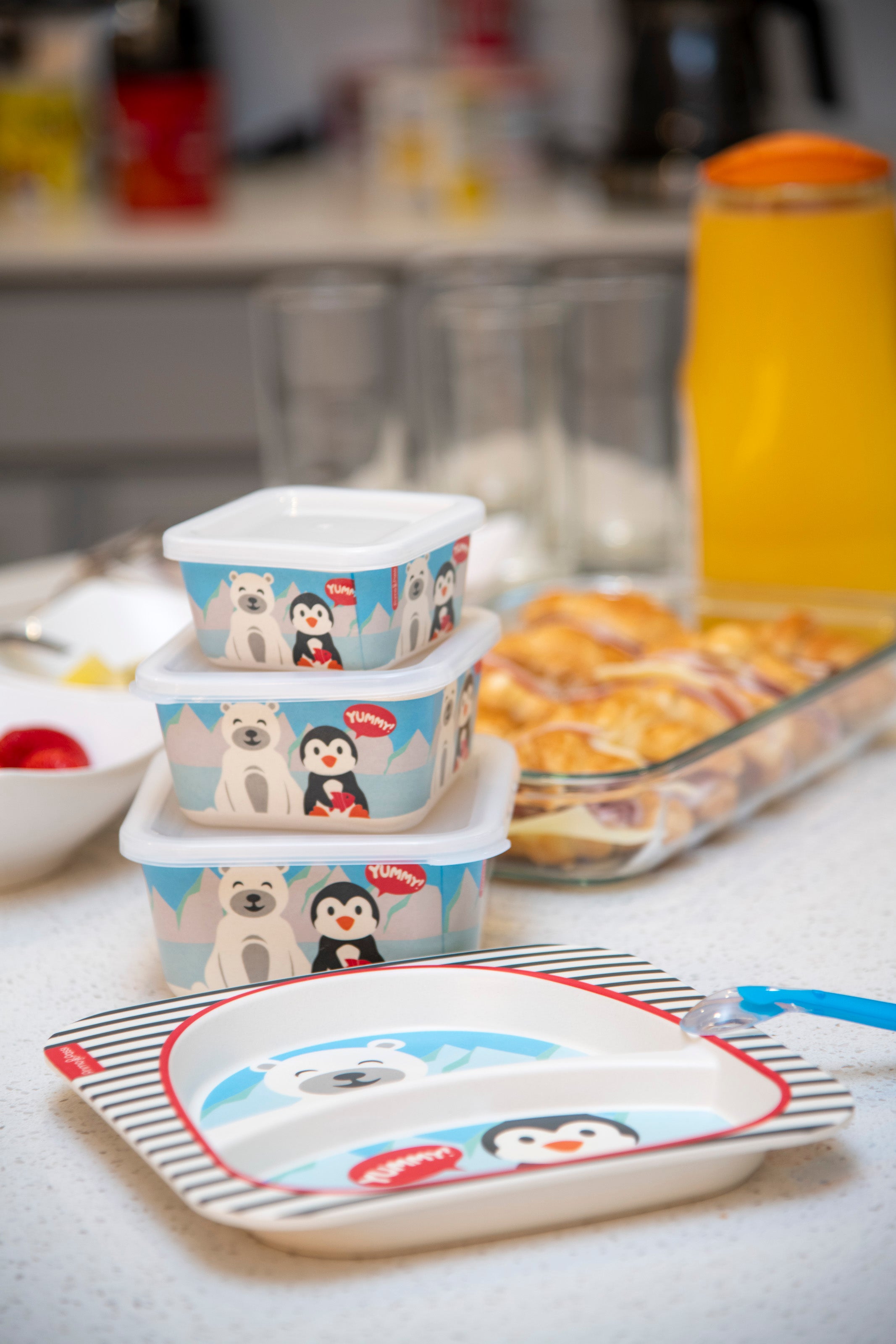 Primo Passi - Bamboo Fiber, Kids Combo, Winter Friends