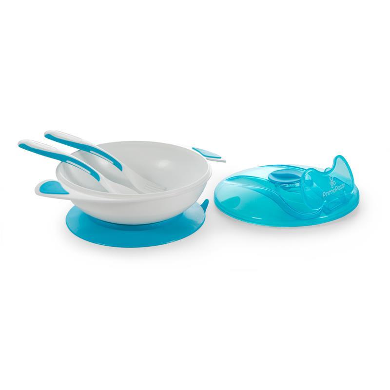 Primo Passi - Suction Bowl, Blue