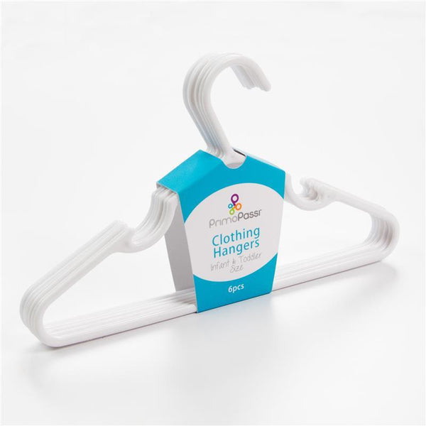 Primo Passi - Infant & Toddler Clothing Hangers / Set Of 6 (White)