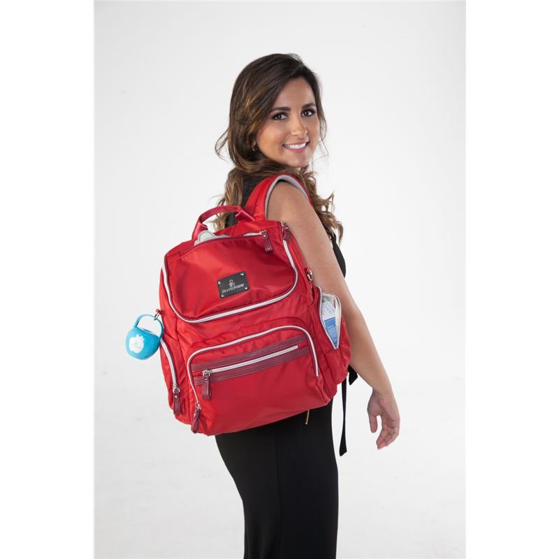 Primo Passi - Backpack, Vittoria Diaper Bag, Red