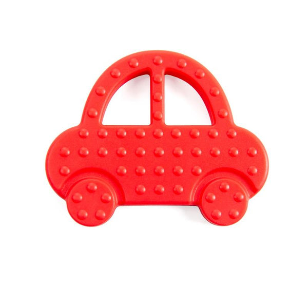 Primo Passi - Silicone Teether Car (Coral)