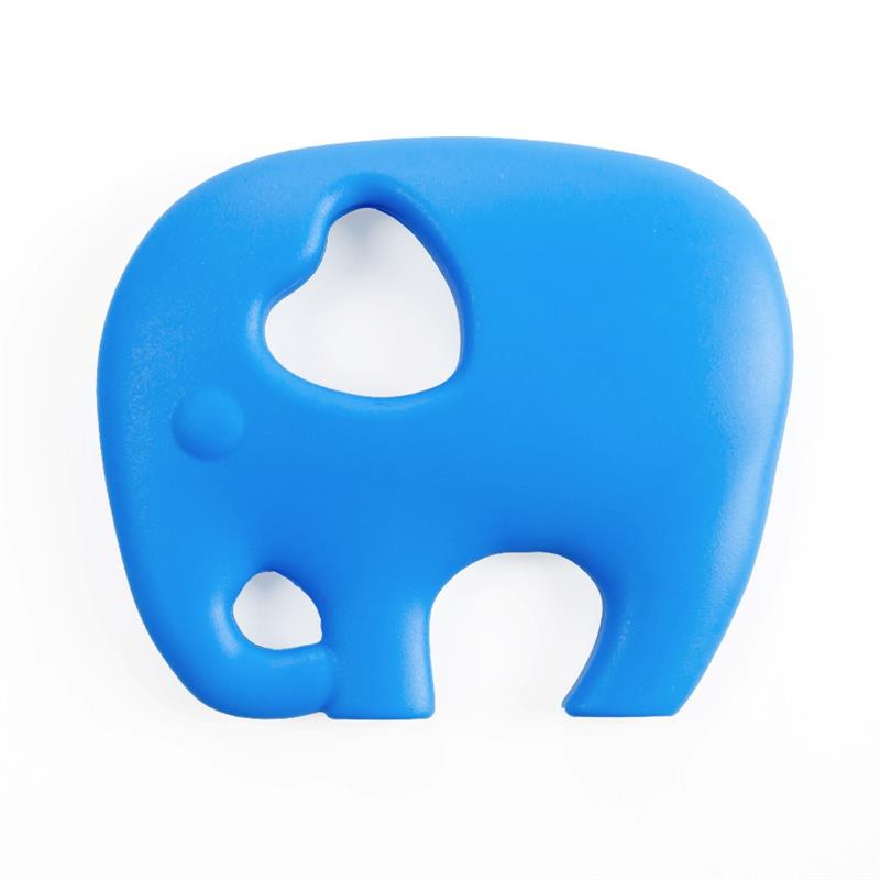 Primo Passi - Silicone Teether, Elephant, Blue