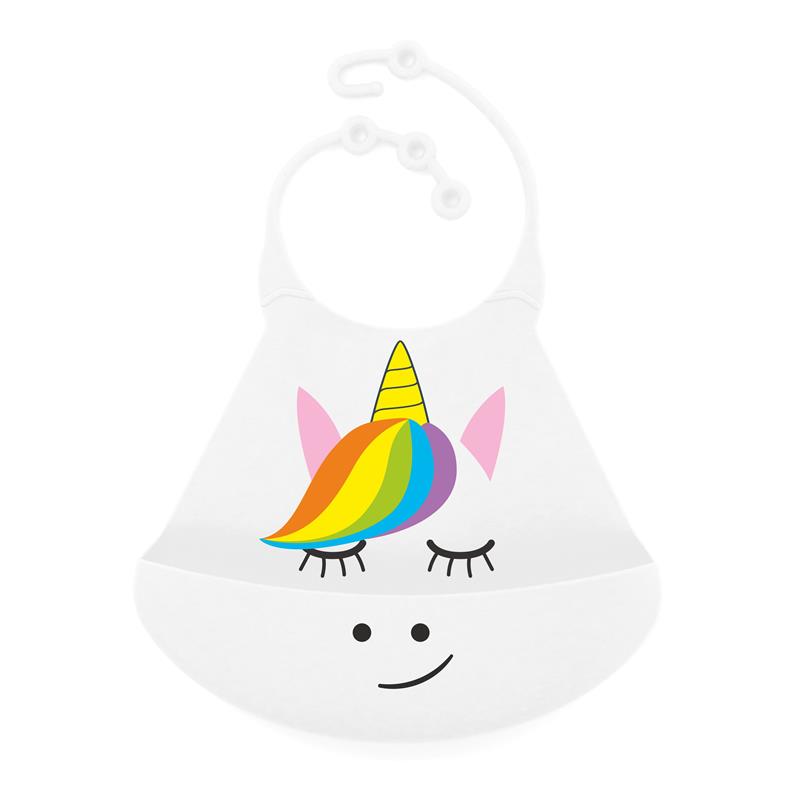 Primo Passi - Silicone Bib, Unicorn