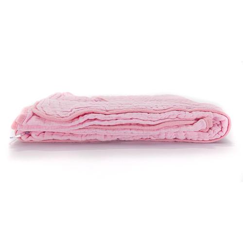 Primo Passi - Hooded Muslin Towel, Light Pink