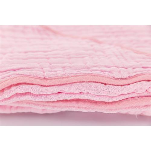 Primo Passi - Hooded Muslin Towel, Light Pink