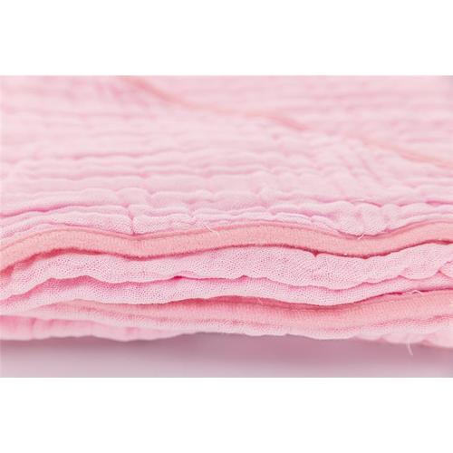 Primo Passi Hooded Muslin Towel - Light Pink