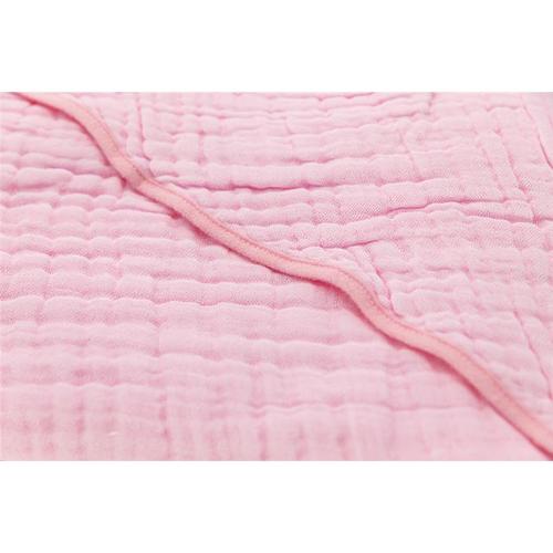 Primo Passi - Hooded Muslin Towel, Light Pink