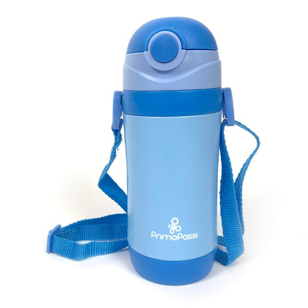 Primo Passi - Insulated Straw Bottle, Blue