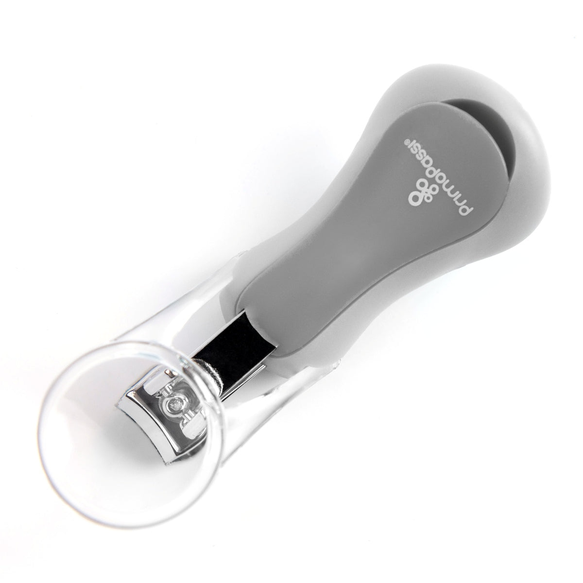 Primo Passi - Nail Clipper, With Magnifier, Grey