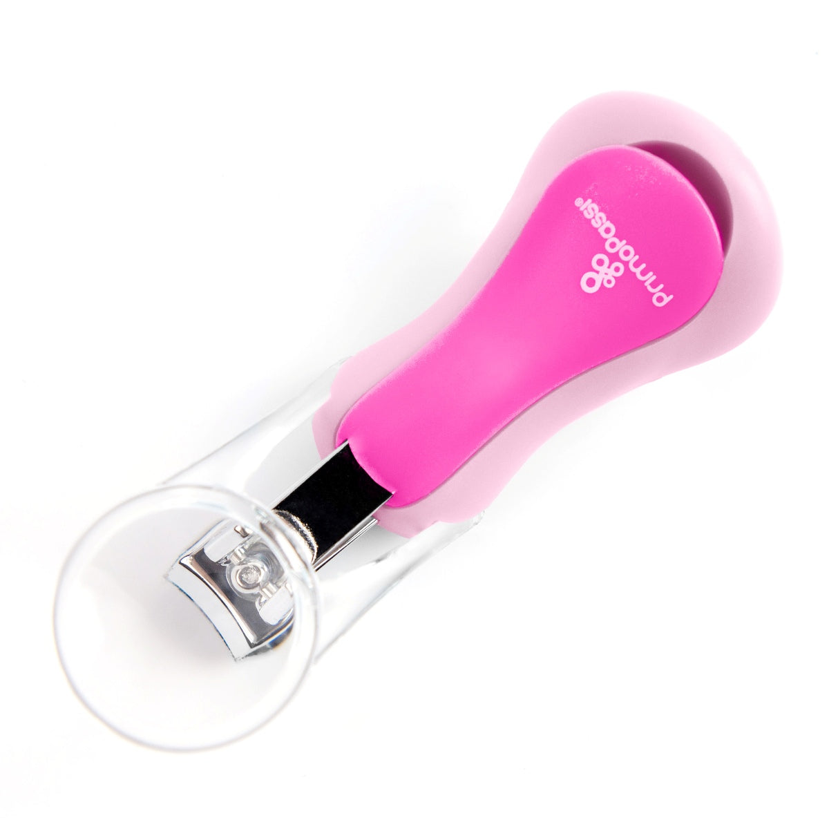 Primo Passi - Nail Clipper, With Magnifier, Pink