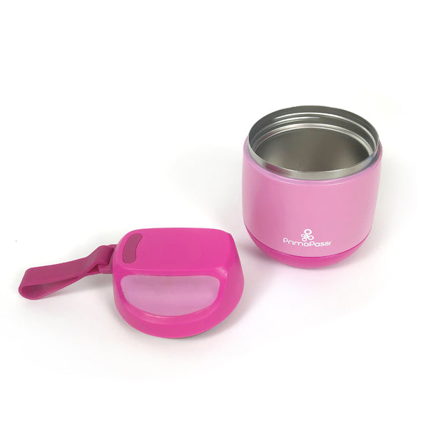 Primo Passi - Insulated Food Jar - 12 oz/250ml - Pink