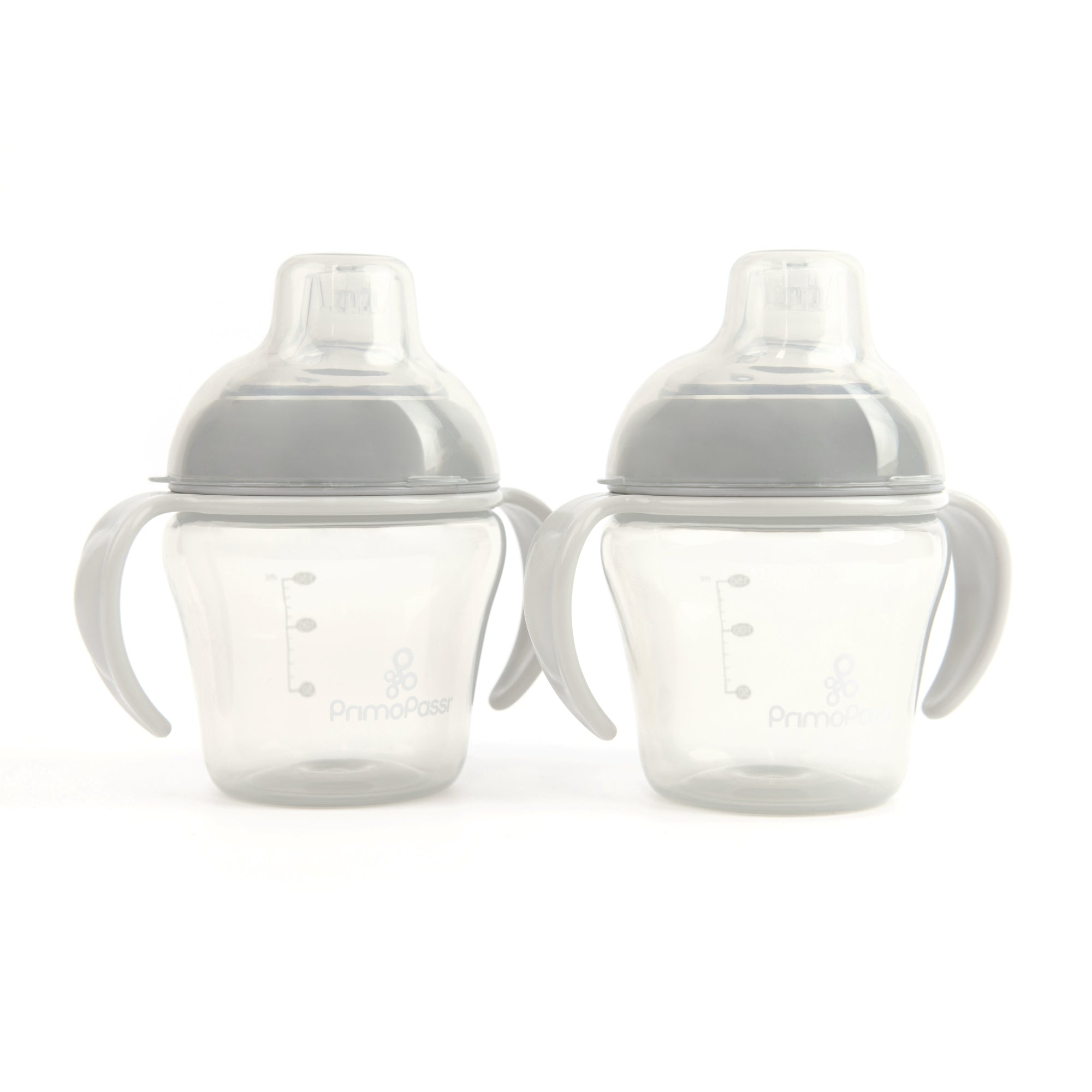 Primo Passi - Sippy Cup 4M, 2Pk, Grey