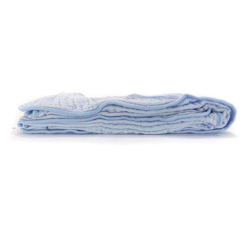 Primo Passi Hooded Muslin Towel - Light Blue