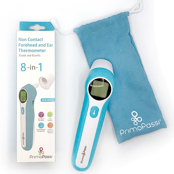 Primo Passi - Non Contact Ear and Forehead Thermometer 8-in-1